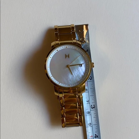 MVMT Womens Gold Pearl Watch main image 4